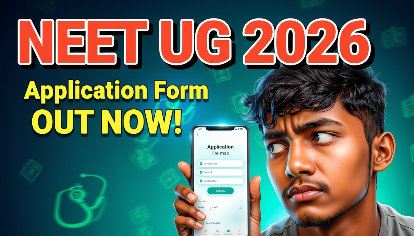 NEET UG Application Form 2026, Exam Date, Eligibility Critera, Fees, Registration, Steps to Apply, Syllabus, Exam Pattern, Notifications, neet.nta.nic.in